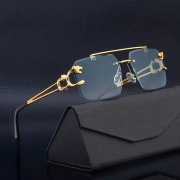Diamond Cut Rectangular sunglasses for Men and Women